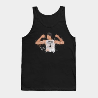 Wembanyama Paint Splatter Art Tank Top